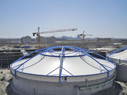 六安市污水池加盖膜结构景观 - 推荐
